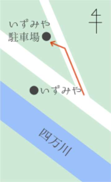 駐車場の地図の画像