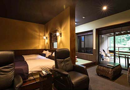 ベッドルームは、心からくつろげる上質な空間。